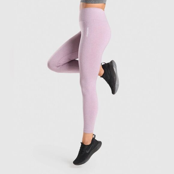 Gymshark Vital Seamless Leggings Pink Marl | Women’s Small Gym outfit - Picture 4 of 10